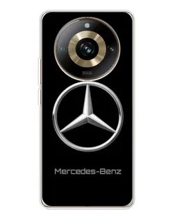 Чехол для Realme 11 Pro 5G с картинкой «Mercedes Silver Logo»