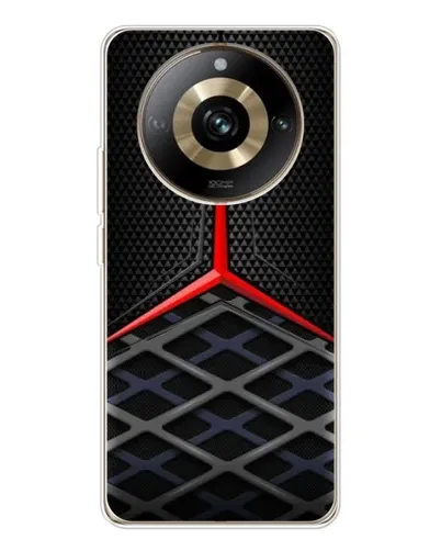 Чехол для Realme 11 Pro 5G с картинкой «Mercedes Carbon Grid»