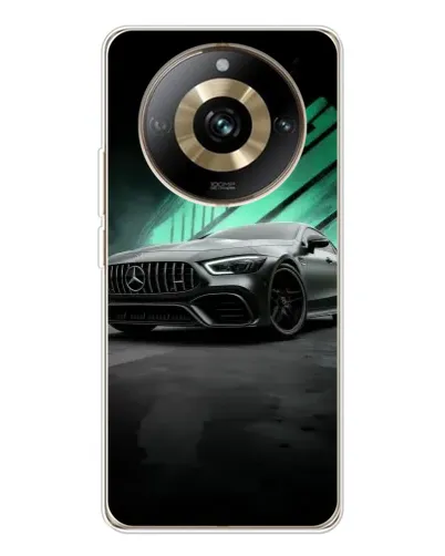 Чехол для Realme 11 Pro 5G с картинкой «Темный Mercedes AMG»