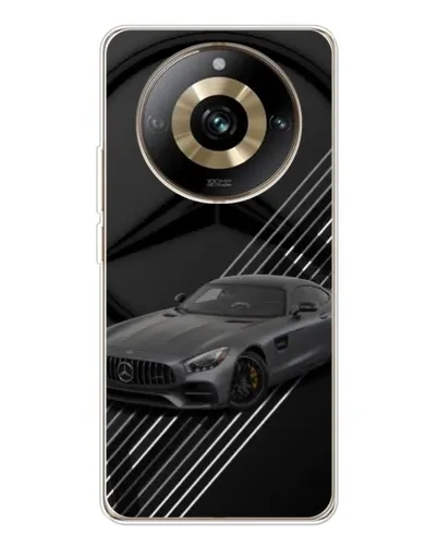 Чехол для Realme 11 Pro 5G с картинкой «Mercedes AMG — графика»