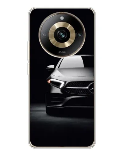 Чехол для Realme 11 Pro 5G с картинкой «Свет фар Mercedes»