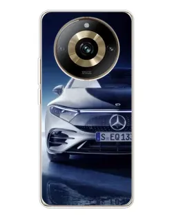 Чехол для Realme 11 Pro 5G с картинкой «Mercedes EQ — будущее»
