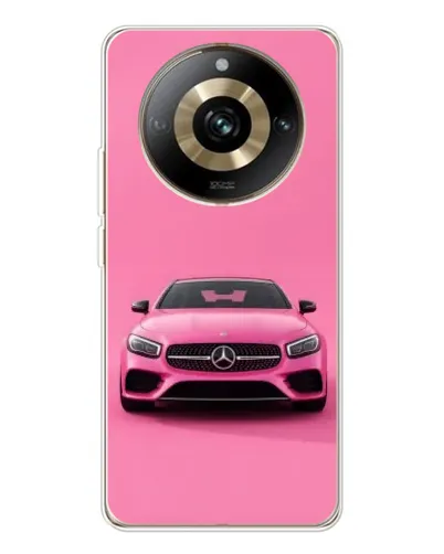 Чехол для Realme 11 Pro 5G с картинкой «Розовый Mercedes AMG» Чехол для Realme 11 Pro 5G с картинкой «Розовый Mercedes AMG»