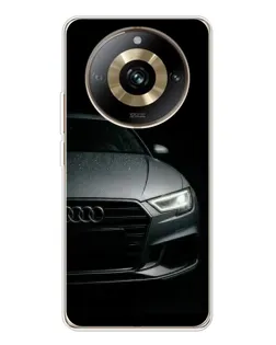 Чехол для Realme 11 Pro 5G с картинкой «Audi — детализация кузова»