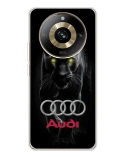 Чохол для Realme 11 Pro 5G з картинкою «Пантера та Audi» Чохол для Realme 11 Pro 5G з картинкою «Пантера та Audi»