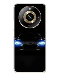 Чохол для Realme 11 Pro 5G з картинкою «Audi в неоні» Чохол для Realme 11 Pro 5G з картинкою «Audi в неоні»
