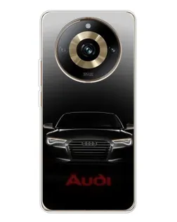 Чохол для Realme 11 Pro 5G з картинкою «Audi — градієнтний контур» Чохол для Realme 11 Pro 5G з картинкою «Audi — градієнтний контур»