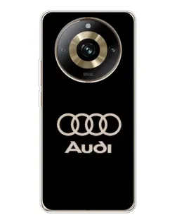 Чохол для Realme 11 Pro 5G з картинкою «Audi — золотий логотип» Чохол для Realme 11 Pro 5G з картинкою «Audi — золотий логотип»