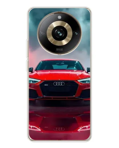 Чохол для Realme 11 Pro 5G з картинкою «Audi RS — червоний стиль»