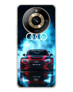 Чохол для Realme 11 Pro 5G з картинкою «Audi Sport — неон» Чохол для Realme 11 Pro 5G з картинкою «Audi Sport — неон»
