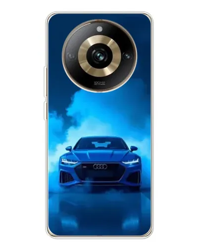 Чохол для Realme 11 Pro 5G з картинкою «Audi — блакитна енергія»