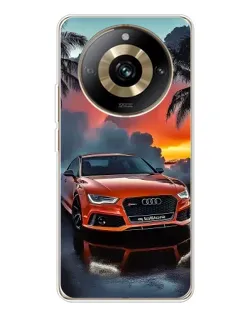 Чохол для Realme 11 Pro 5G з картинкою «Audi — захід сонця» Чохол для Realme 11 Pro 5G з картинкою «Audi — захід сонця»