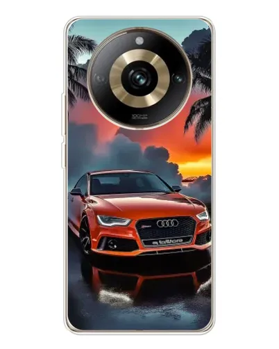 Чохол для Realme 11 Pro 5G з картинкою «Audi — захід сонця»