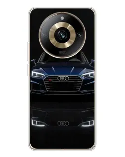 Чохол для Realme 11 Pro 5G з картинкою «Audi — нічне відображення» Чохол для Realme 11 Pro 5G з картинкою «Audi — нічне відображення»