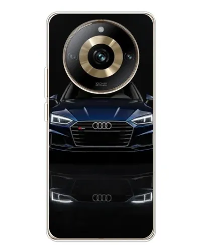 Чохол для Realme 11 Pro 5G з картинкою «Audi — нічне відображення»