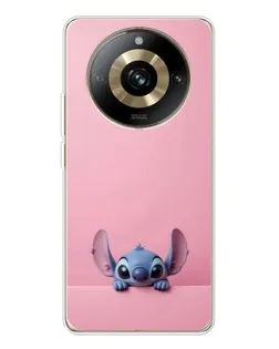Чехол для Realme 11 Pro 5G с картинкой «Stitch выглядывает» Чехол для Realme 11 Pro 5G с картинкой «Stitch выглядывает»