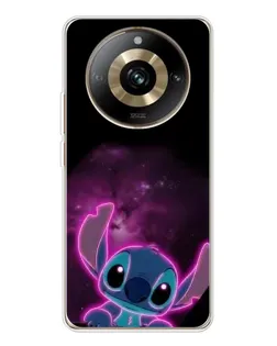 Чехол для Realme 11 Pro 5G с картинкой «Неоновый Stitch» Чехол для Realme 11 Pro 5G с картинкой «Неоновый Stitch»