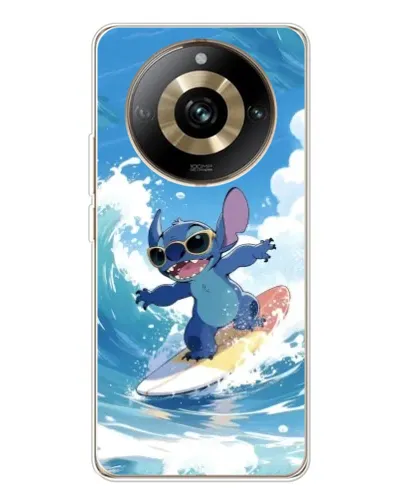 Чехол для Realme 11 Pro 5G с картинкой «Стич на волне»