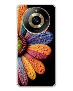 Чехол для Realme 11 Pro 5G с картинкой «Радужный цветок» Чехол для Realme 11 Pro 5G с картинкой «Радужный цветок»