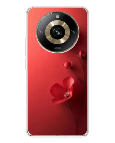 Чехол для Realme 11 Pro 5G с картинкой «Маковые соцветия» Чехол для Realme 11 Pro 5G с картинкой «Маковые соцветия»