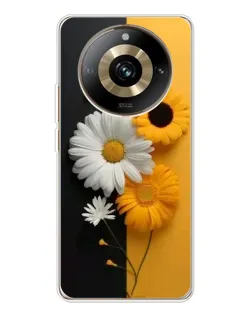 Чехол для Realme 11 Pro 5G с картинкой «Подсолнух и ромашка» Чехол для Realme 11 Pro 5G с картинкой «Подсолнух и ромашка»