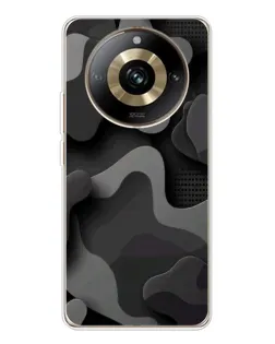 Чохол для Realme 11 Pro 5G з картинкою «Темний абстрактний камуфляж» Чохол для Realme 11 Pro 5G з картинкою «Темний абстрактний камуфляж»