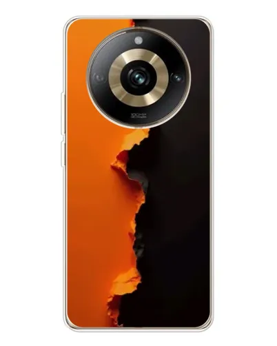 Чохол для Realme 11 Pro 5G з картинкою «Помаранчевий розлом»