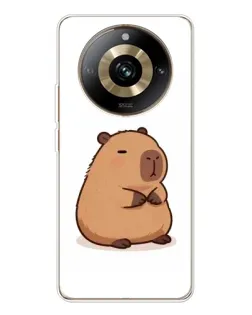 Чехол для Realme 11 Pro 5G с картинкой «Толстенькая капибара» Чехол для Realme 11 Pro 5G с картинкой «Толстенькая капибара»