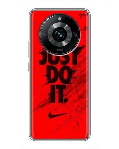Чехол для Realme 11 Pro Plus с картинкой «Nike Just Do It» Чехол для Realme 11 Pro Plus с картинкой «Nike Just Do It»