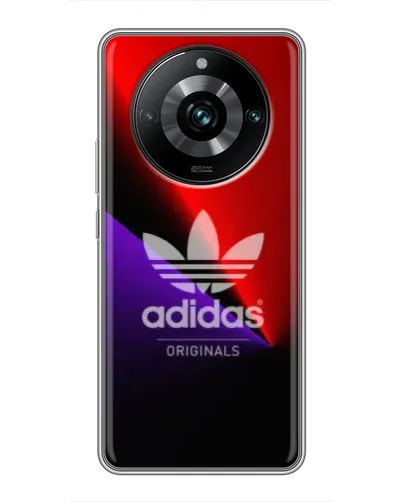 Чехол для Realme 11 Pro Plus с картинкой «Adidas Red Neon» Чехол для Realme 11 Pro Plus с картинкой «Adidas Red Neon»