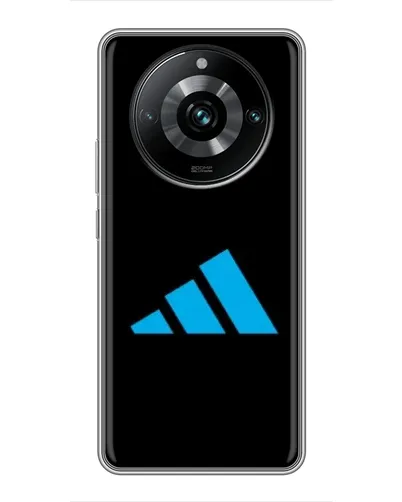Чехол для Realme 11 Pro Plus с картинкой «Adidas Cyan Logo» Чехол для Realme 11 Pro Plus с картинкой «Adidas Cyan Logo»