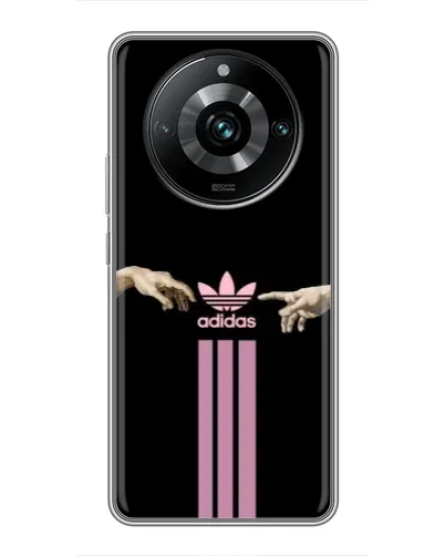Чехол для Realme 11 Pro Plus с картинкой «Adidas Hands» Чехол для Realme 11 Pro Plus с картинкой «Adidas Hands»