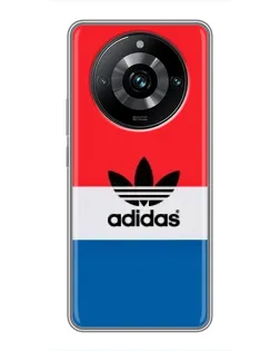 Чехол для Realme 11 Pro Plus с картинкой «Ретро блоки Adidas»