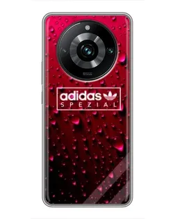 Чехол для Realme 11 Pro Plus с картинкой «Adidas Gold Marble»