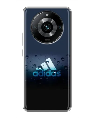 Чехол для Realme 11 Pro Plus с картинкой «Adidas Water Drops» Чехол для Realme 11 Pro Plus с картинкой «Adidas Water Drops»
