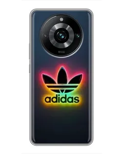Чехол для Realme 11 Pro Plus с картинкой «Неоновый Adidas»