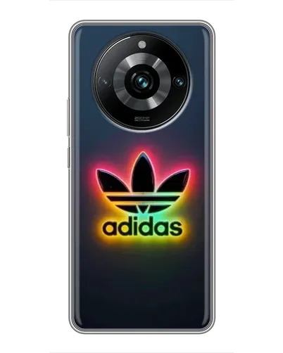 Чехол для Realme 11 Pro Plus с картинкой «Неоновый Adidas» Чехол для Realme 11 Pro Plus с картинкой «Неоновый Adidas»