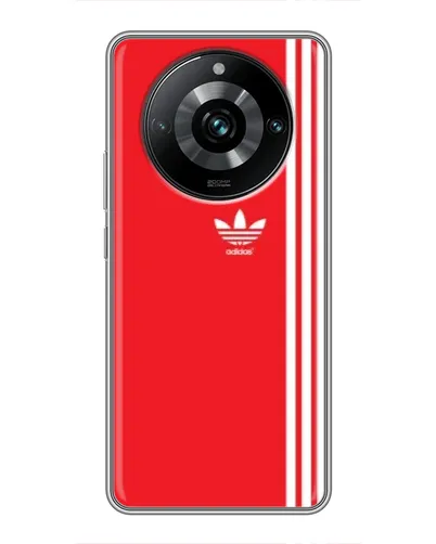 Чехол для Realme 11 Pro Plus с картинкой «Красный минимализм Adidas» Чехол для Realme 11 Pro Plus с картинкой «Красный минимализм Adidas»