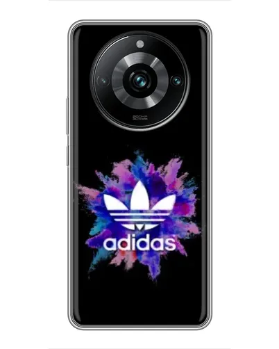 Чехол для Realme 11 Pro Plus с картинкой «Взрыв красок Adidas» Чехол для Realme 11 Pro Plus с картинкой «Взрыв красок Adidas»