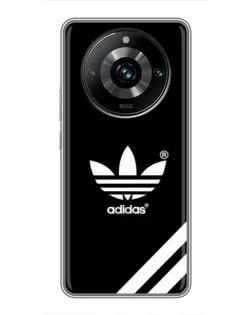 Чехол для Realme 11 Pro Plus с картинкой «Adidas с диагональными полосами»