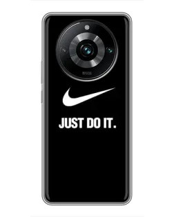 Чехол для Realme 11 Pro Plus с картинкой «Классический принт Nike»