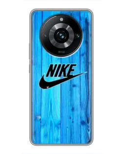 Чехол для Realme 11 Pro Plus с картинкой «Голубое дерево Nike»