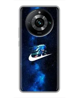 Чехол для Realme 11 Pro Plus с картинкой «Звездный путь Nike»