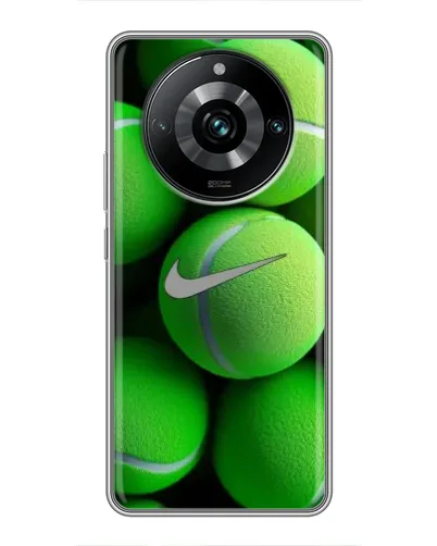 Чехол для Realme 11 Pro Plus с картинкой «Теннисные мячи Найк» Чехол для Realme 11 Pro Plus с картинкой «Теннисные мячи Найк»
