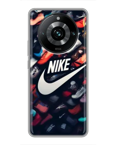 Чехол для Realme 11 Pro Plus с картинкой «Коллекция кроссовок Nike» Чехол для Realme 11 Pro Plus с картинкой «Коллекция кроссовок Nike»