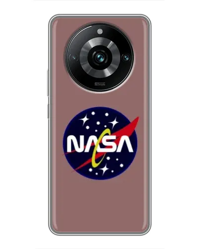 Чехол для Realme 11 Pro Plus с картинкой «NASA — ретро космос»