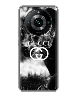Чехол для Realme 11 Pro Plus с картинкой «Gucci — дикая природа» Чехол для Realme 11 Pro Plus с картинкой «Gucci — дикая природа»
