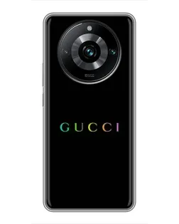 Чехол для Realme 11 Pro Plus с картинкой «Gucci — неоновый минимализм» Чехол для Realme 11 Pro Plus с картинкой «Gucci — неоновый минимализм»