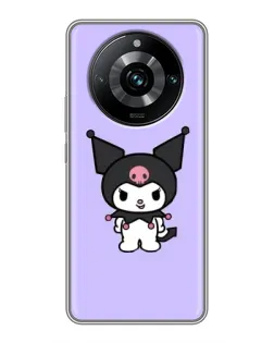 Чехол для Realme 11 Pro Plus с картинкой «Kuromi — нежный фиолетовый» Чехол для Realme 11 Pro Plus с картинкой «Kuromi — нежный фиолетовый»