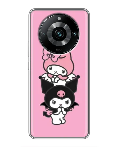 Чехол для Realme 11 Pro Plus с картинкой «My Melody и Kuromi»